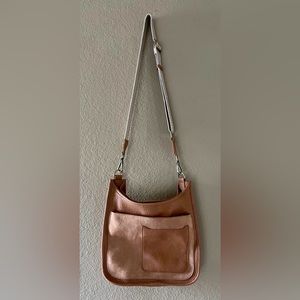 Shirleah Arden Guitar Strap Tan Crossbody Bag